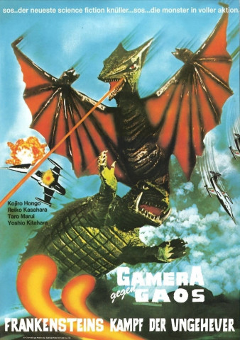Gamera gegen Gaos - Frankensteins Kampf der Ungeheuer (1967)