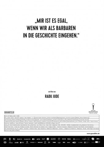 Mir ist es egal, wenn wir als Barbaren in die Geschichte eingehen (2018)